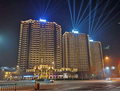 威海市華瀚大湖(hu)公館樓體及週邊景觀亮化工程(cheng)